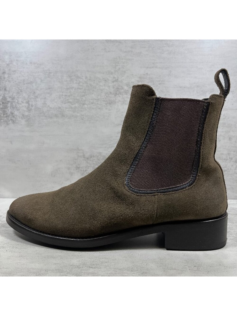 Thursday Boot Co. Suede Chelsea Boots - Women's Size 9 - Olive Brown